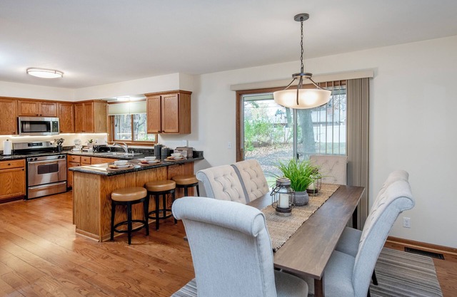 A beautiful five-bedroom house is perfect for the entire family!