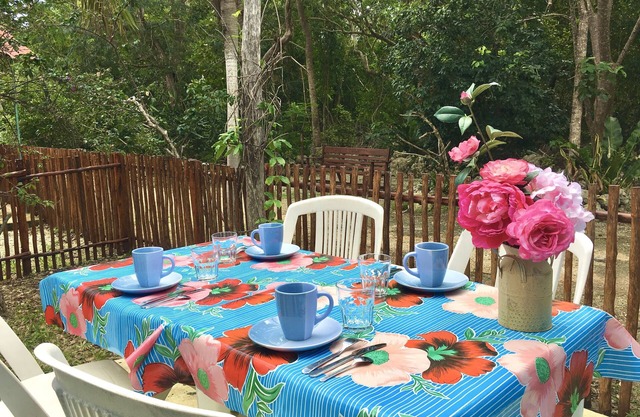 A/C, WIFI, garden, close to amazing beach, great spot for exploring Rivera Maya!