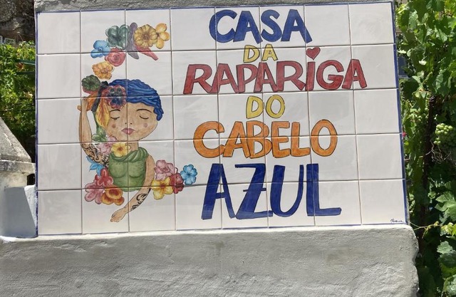 A Casa da Rapariga de Cabelo Azul
