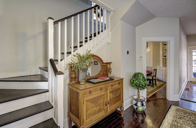 A charming cottage nestled in the historic Fostoria Neighborhood.