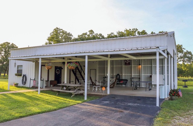 A cozy retreat where you can enjoy the country feel and convenient location.