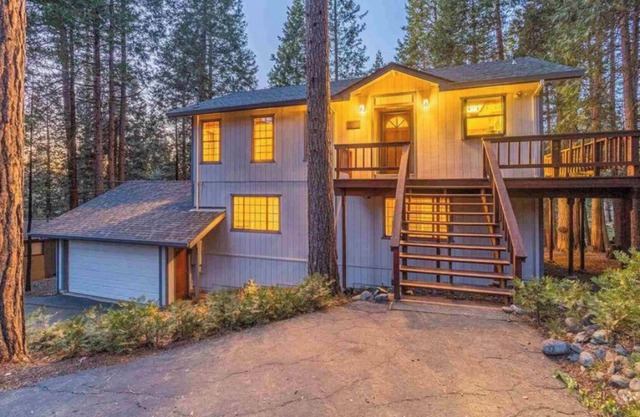 A family friendly cabin nestled in the Stanislaus National Forest