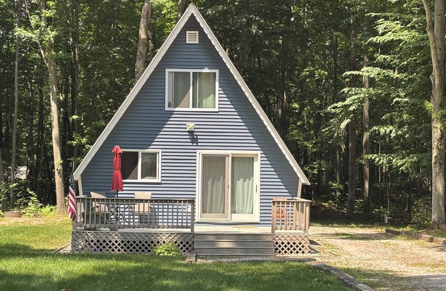 A-Frame Cabin | Near Hamlin Lake | Pet Friendly