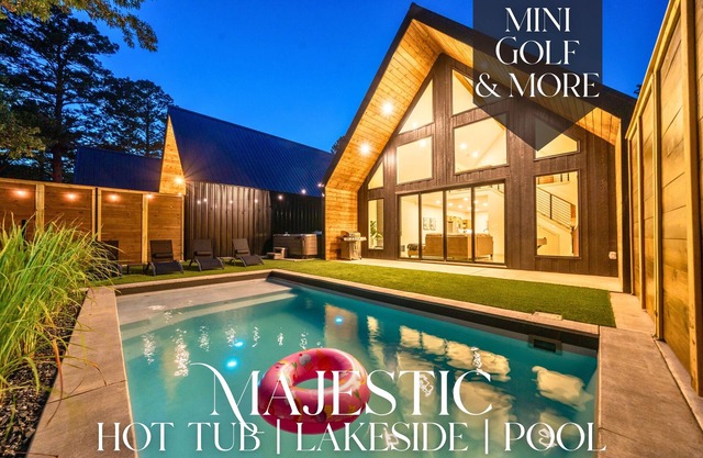 A-Frame Retreat with Pool, Hot Tub, Lake Access