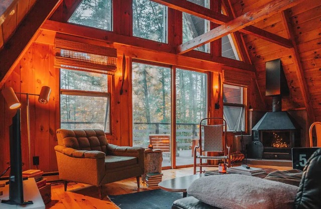 A-frame w/ sauna near Whiteface & Lake Placid, NY