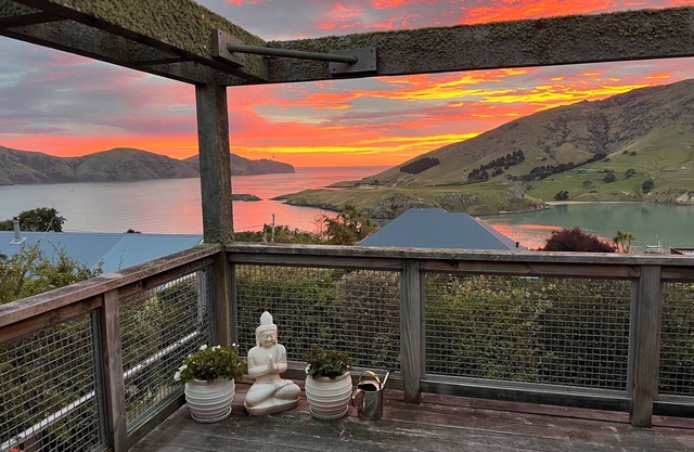 A Healing Haven in Diamond Harbour, Christchurch New Zealand.