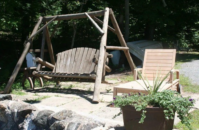 A hot tub, view and lake to die for: relax on our deck and watch the loons