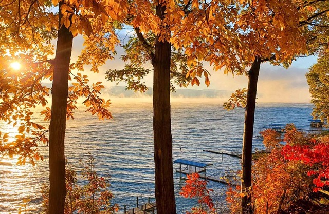 A Log Cabin on Seneca Lake: "Perfect Couples Retreat!"