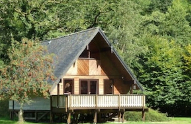 A Luxurious Lodge Nestling Beside The River Teign In Dartmoor National Park