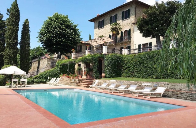 Ein panoramischer toskanischer Luxus - Villa Maria in Fronzano