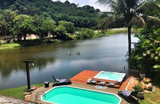 A paradise with a view of the lake in Angra - Frade