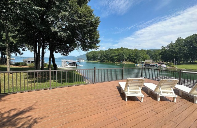 THE PERFECT LOCATION! Sloping lot, mountain view, and great cove!