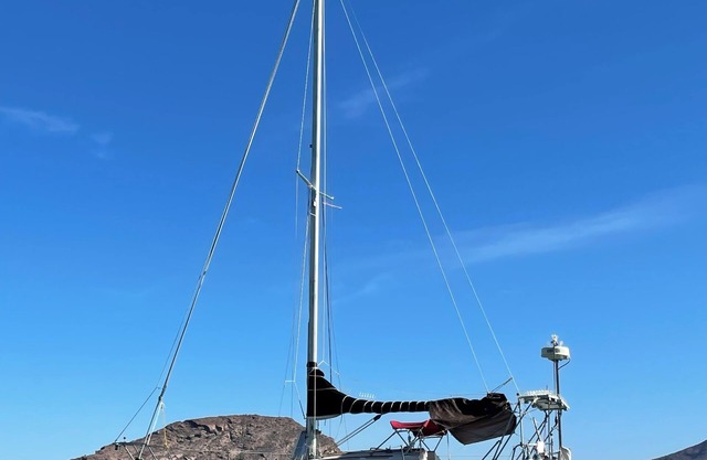A piece of Paradise in Baja on a sailboat