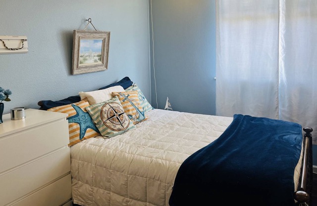 A Private Bedroom with attached Private Bathroom in a Big Beautiful House