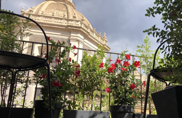 A romantic terrace on the Badia