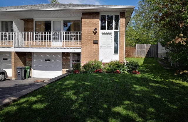 A semi-detached house in North York with a 7 minute drive from finch station