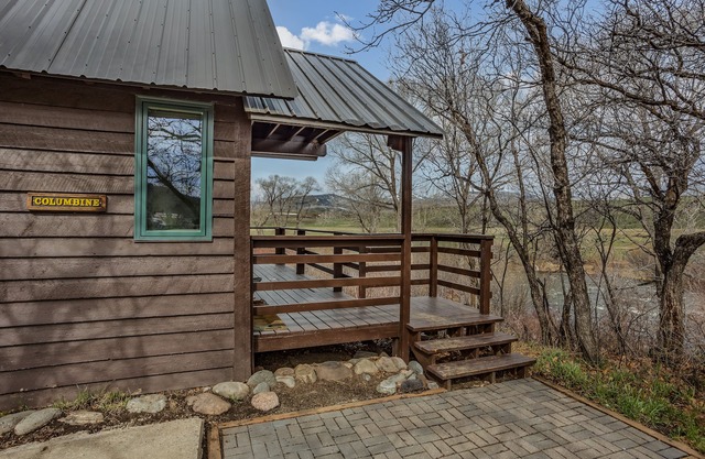 A serene getaway with modern conveniences and relaxing views.