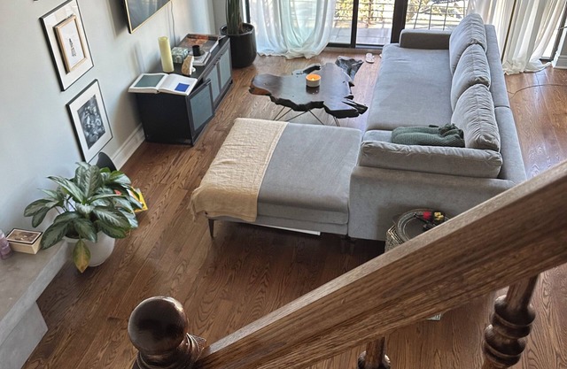 A serene oasis in Brooklyn. Duplex w/ 2 private outdoor Spaces. 1 block fr train