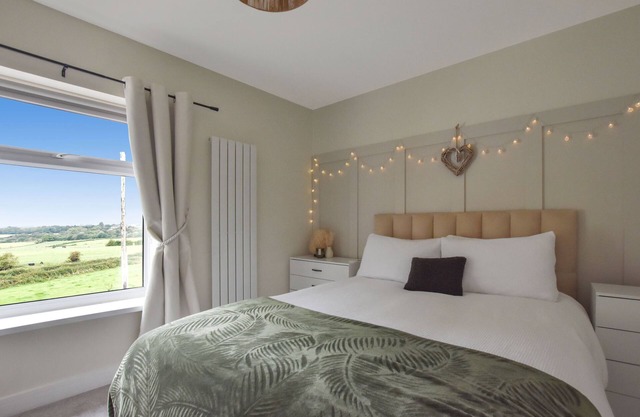 A spacious, comfortable home with stunning farmland views