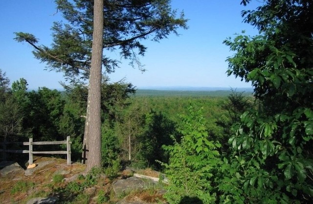 Eine spektakuläre 50-Meilen-Ansicht des Hudson Valley