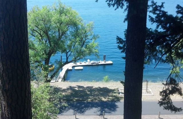 Ein Studio mit Aussicht über See und Centennial Trail - Dock inklusive