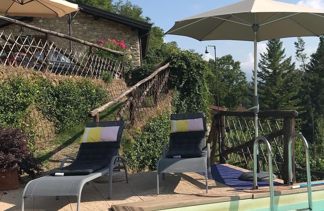 Eine atemberaubende toskanische Villa mit privatem Pool in einem eigenen Weinberg.