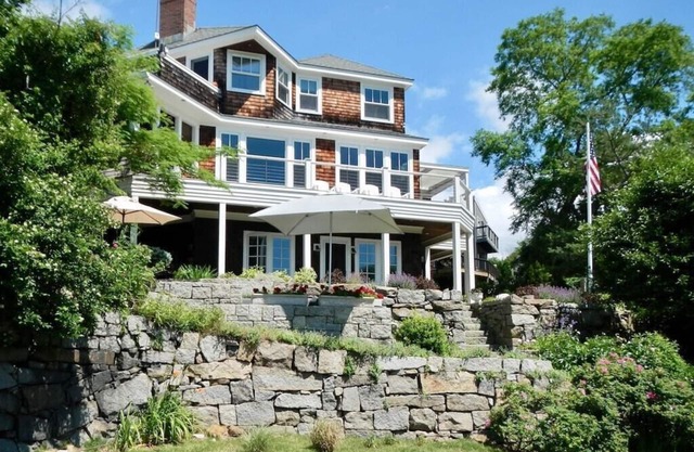 A tranquil ocean retreat steps from the water's edge