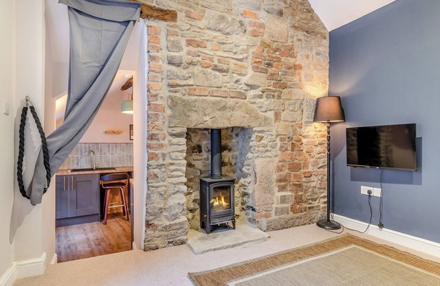 A unique opportunity to stay in a beautifully converted bank, now a high end restaurant.