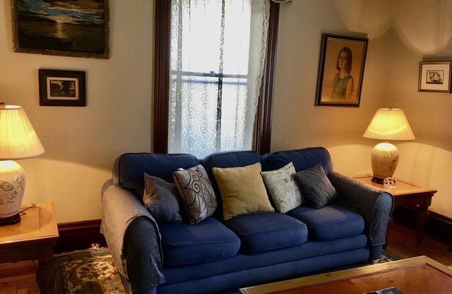 A Victorian duplex in quiet historic downtown Amherst. Pet friendly