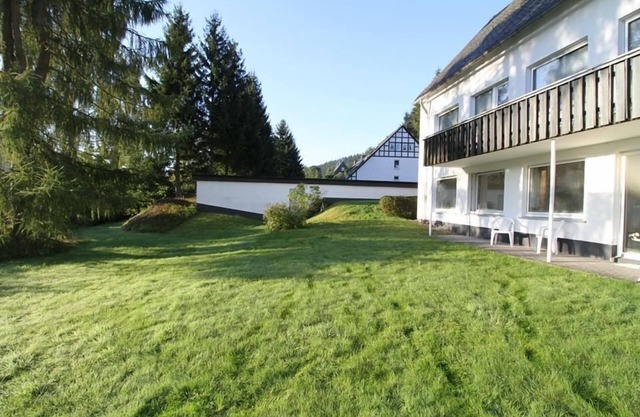 Ein gepflegte Wohnung in einem Mehrfamilienhaus in ruhiger Wohnlage oberhalb des Ortes Silbach