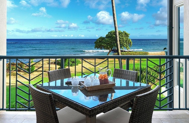 OCEANFRONT Bliss A206, 3 Schlafzimmer, erstklassige Lage, Resort, Pool & Restaurant * AC *