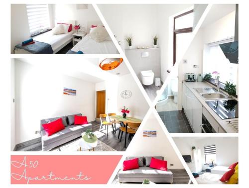 A50 Apartments Stoke - 3 Bedrooms - 3 Bathrooms incl 2 ensuites house