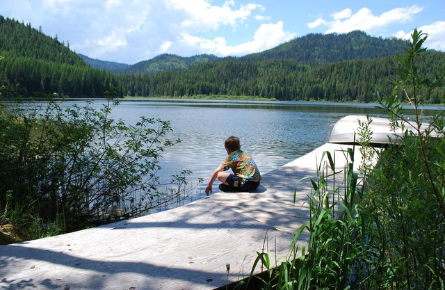 Wir wählen es als Nummer 1 der Lake Front Cabin neben dem West Glacier National Park
