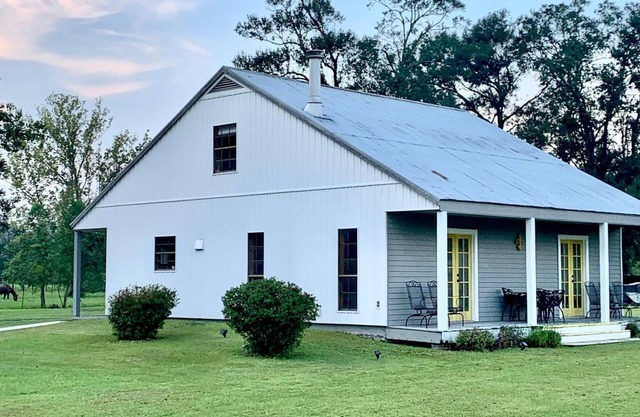 Acadian Style home with a touch of modern farm house
