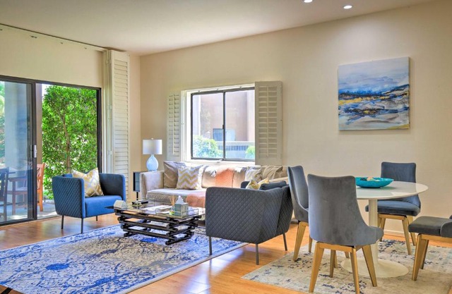 Access to 33 Pools Cathedral City Condo with Patio