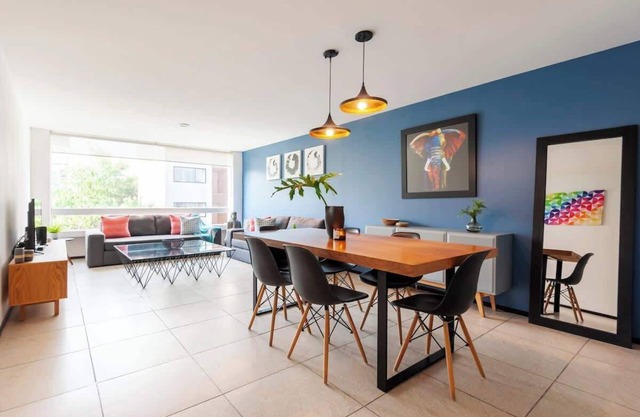 Acogedor Apartment en la Roma 3beth&2bath