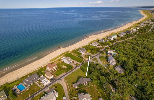 Across the street from Sagamore Beach