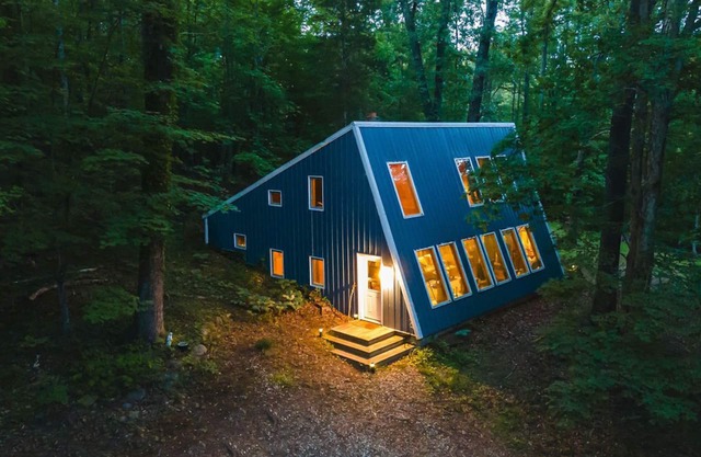Acute Lodge-Kabine-Eigenes Badezimmer
