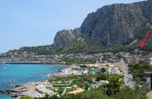 Addaura -Mondello Atemberaubender Blick