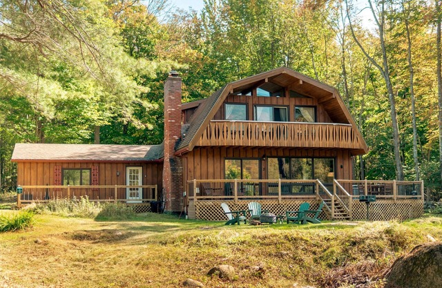 ADK Whiteface Chalet with Hot Tub, Dog Friendly!