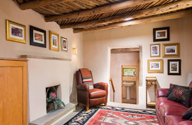 Adobe on Hillside in Santa Fe