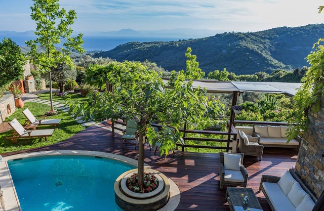 Aenaon Residence - Privater Pool, Panoramablick, zarte Eleganz [8 Personen]