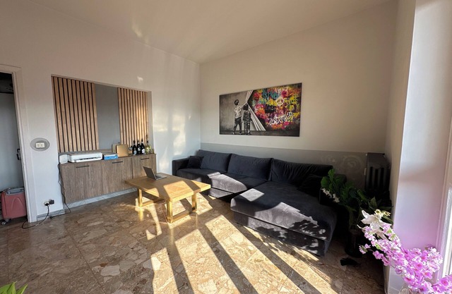 Affordable penthouse apartment with panoramic views. Good kitchen and bedroom
