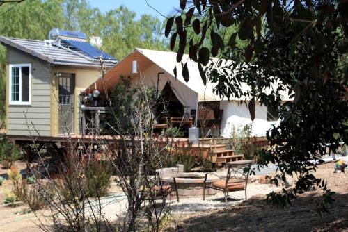 African-Inspired Safari Tent near San Diego for a Glamping Weekend in Vista, California
