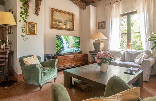 Ferienwohnung Appartamento Del Fontino mit Garten & WLAN