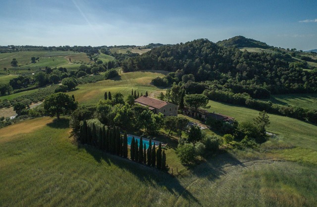 Agriturismo San Carlo - 4-Personen-Apartment mit Pool, WLAN-Restaurant und Garten