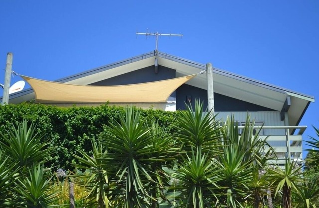 Ahipara Golden Sands Beach House mit Meerblick