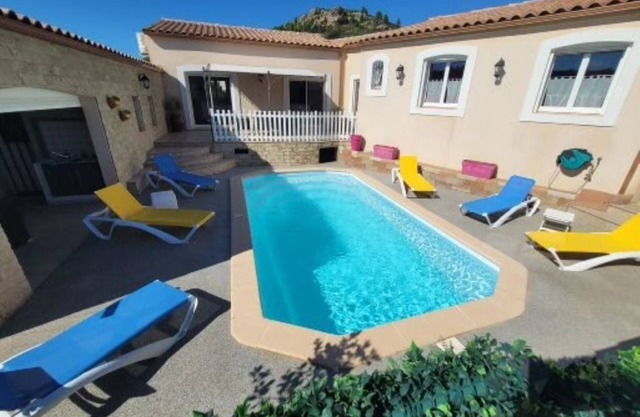 Villa 140m² voll klimatisiert mit privatem Pool und WIFI