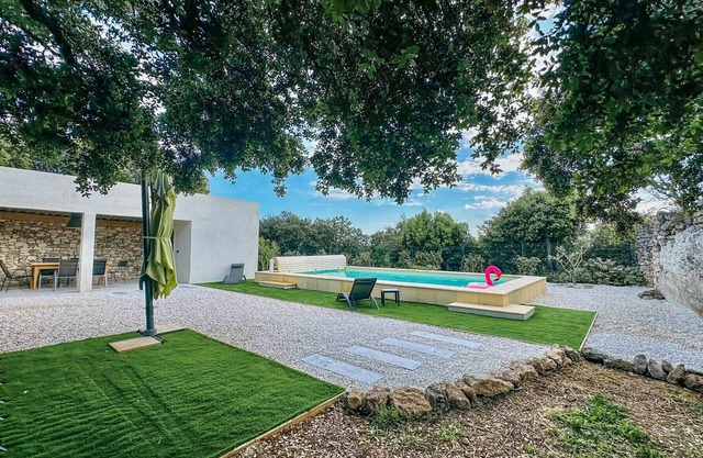 Klimatisierte Villa mit Pool & Garten - Saint-Restitut