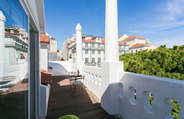 AL \ 86391 - Charmantes Penthouse in Chiado mit Terrasse.